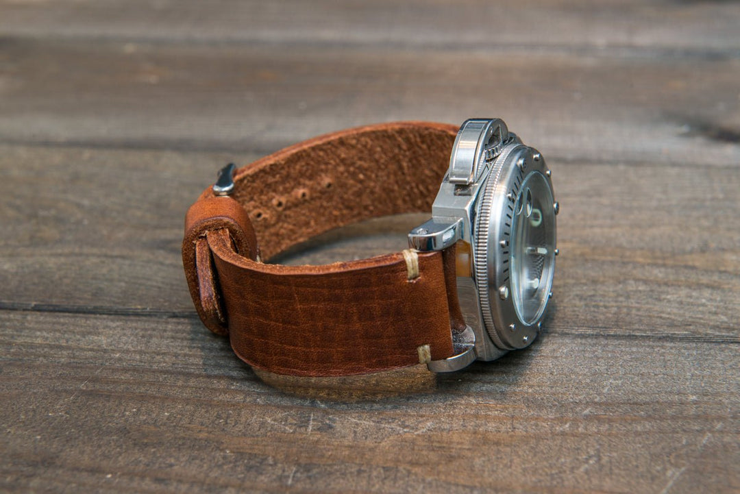 Watch strap, watch band, leather watch strap, leather watch band, finwatchstraps