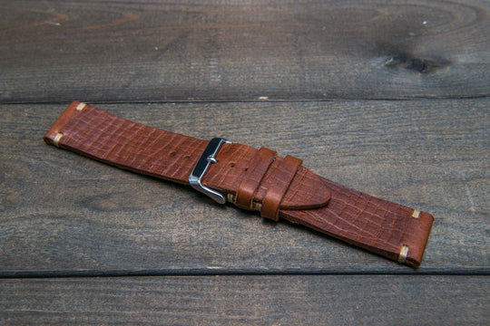 Watch strap, watch band, leather watch strap, leather watch band, finwatchstraps