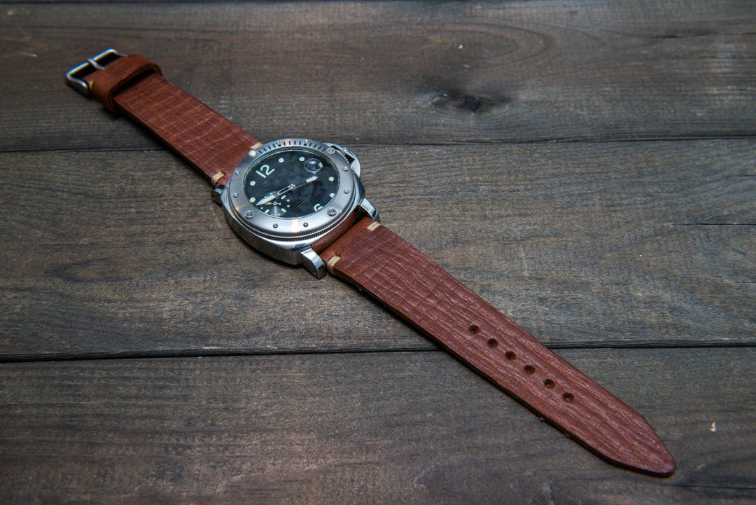 Watch strap, watch band, leather watch strap, leather watch band, finwatchstraps