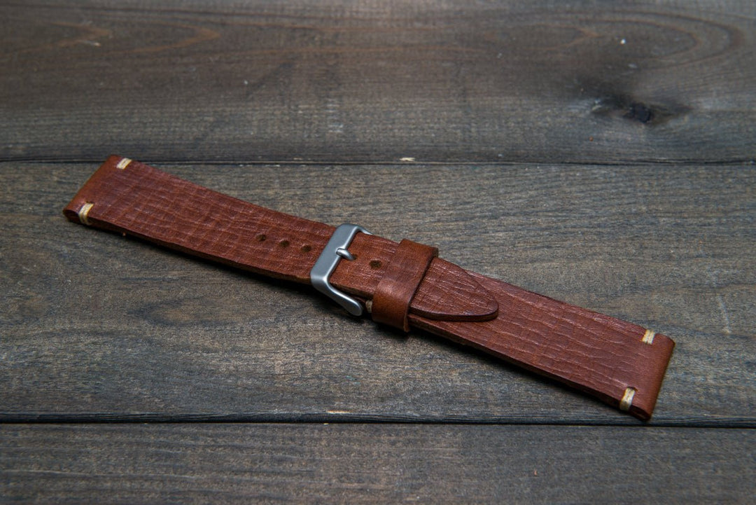 Watch strap, watch band, leather watch strap, leather watch band, finwatchstraps