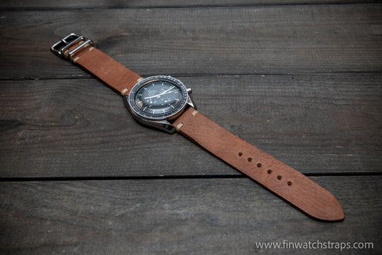 Watch strap, watch band, leather watch strap, leather watch band, finwatchstraps