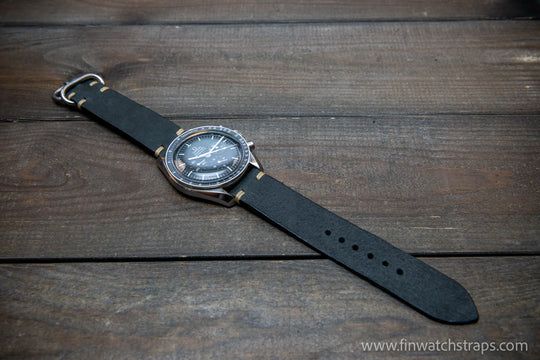 Watch strap, watch band, leather watch strap, leather watch band, finwatchstraps