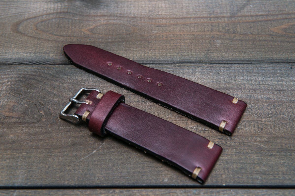 Watch strap, watch band, leather watch strap, leather watch band, finwatchstraps