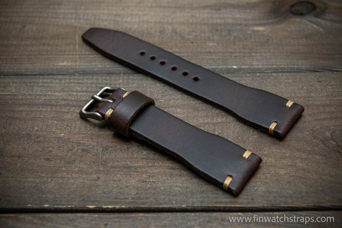 Watch strap, watch band, leather watch strap, leather watch band, finwatchstraps