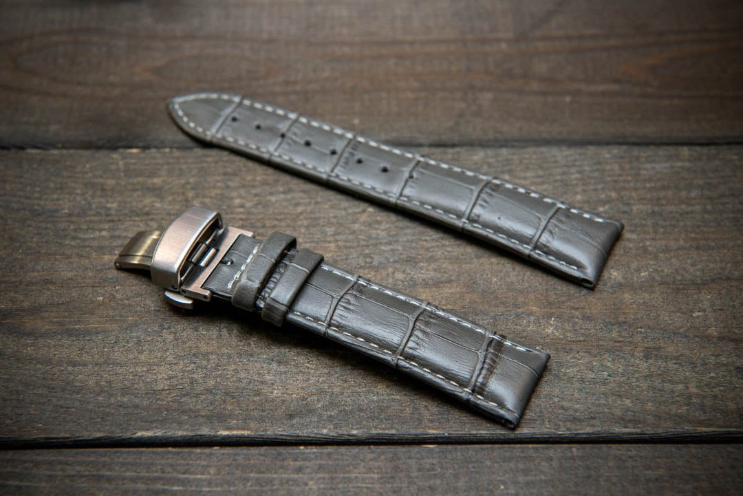 Watch strap, watch band, leather watch strap, leather watch band, finwatchstraps