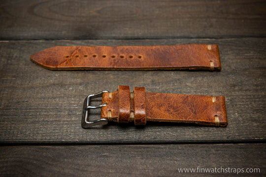 Watch strap, watch band, leather watch strap, leather watch band, finwatchstraps