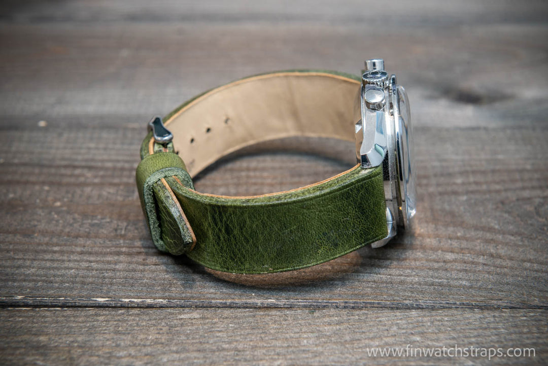 Watch strap, watch band, leather watch strap, leather watch band, finwatchstraps