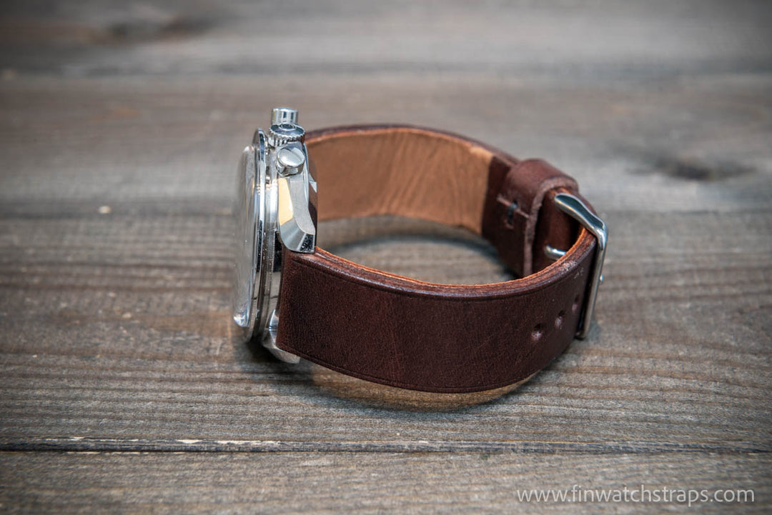 Watch strap, watch band, leather watch strap, leather watch band, finwatchstraps