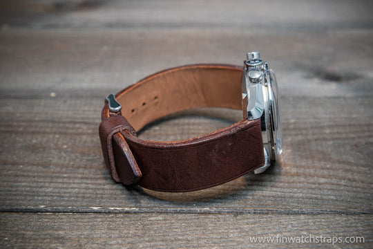 Watch strap, watch band, leather watch strap, leather watch band, finwatchstraps