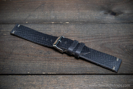 Watch strap, watch band, leather watch strap, leather watch band, finwatchstraps