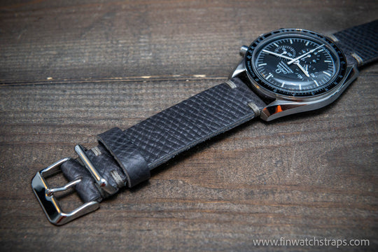 Watch strap, watch band, leather watch strap, leather watch band, finwatchstraps