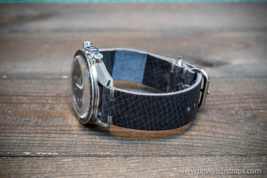 Watch strap, watch band, leather watch strap, leather watch band, finwatchstraps