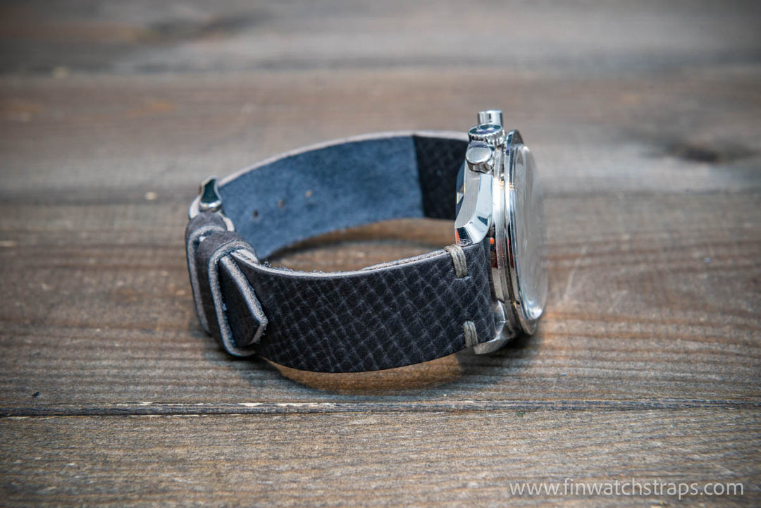 Watch strap, watch band, leather watch strap, leather watch band, finwatchstraps