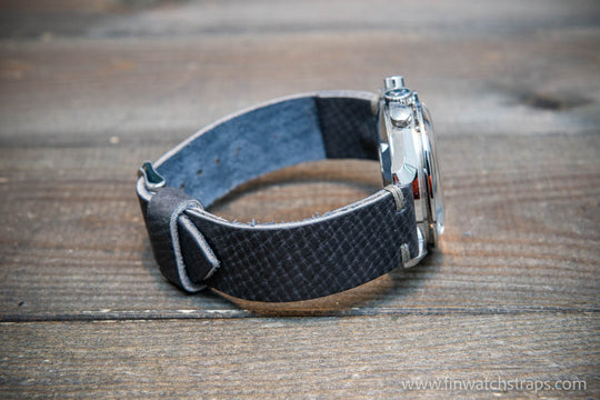 Watch strap, watch band, leather watch strap, leather watch band, finwatchstraps