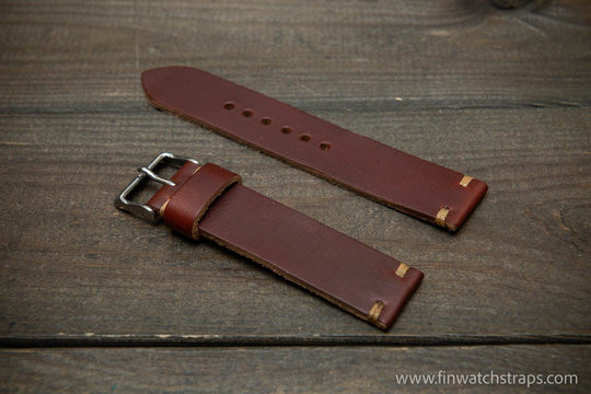 Watch strap, watch band, leather watch strap, leather watch band, finwatchstraps