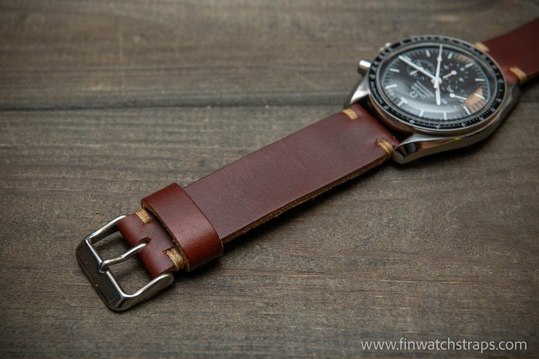 Watch strap, watch band, leather watch strap, leather watch band, finwatchstraps