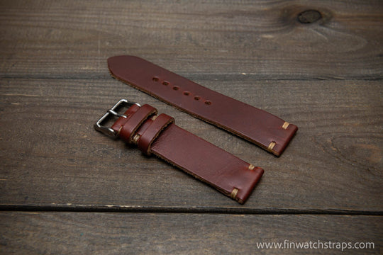 Watch strap, watch band, leather watch strap, leather watch band, finwatchstraps