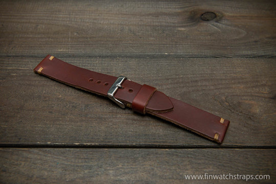 Watch strap, watch band, leather watch strap, leather watch band, finwatchstraps