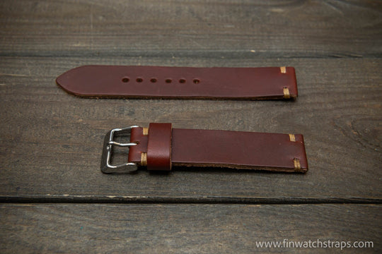 Watch strap, watch band, leather watch strap, leather watch band, finwatchstraps