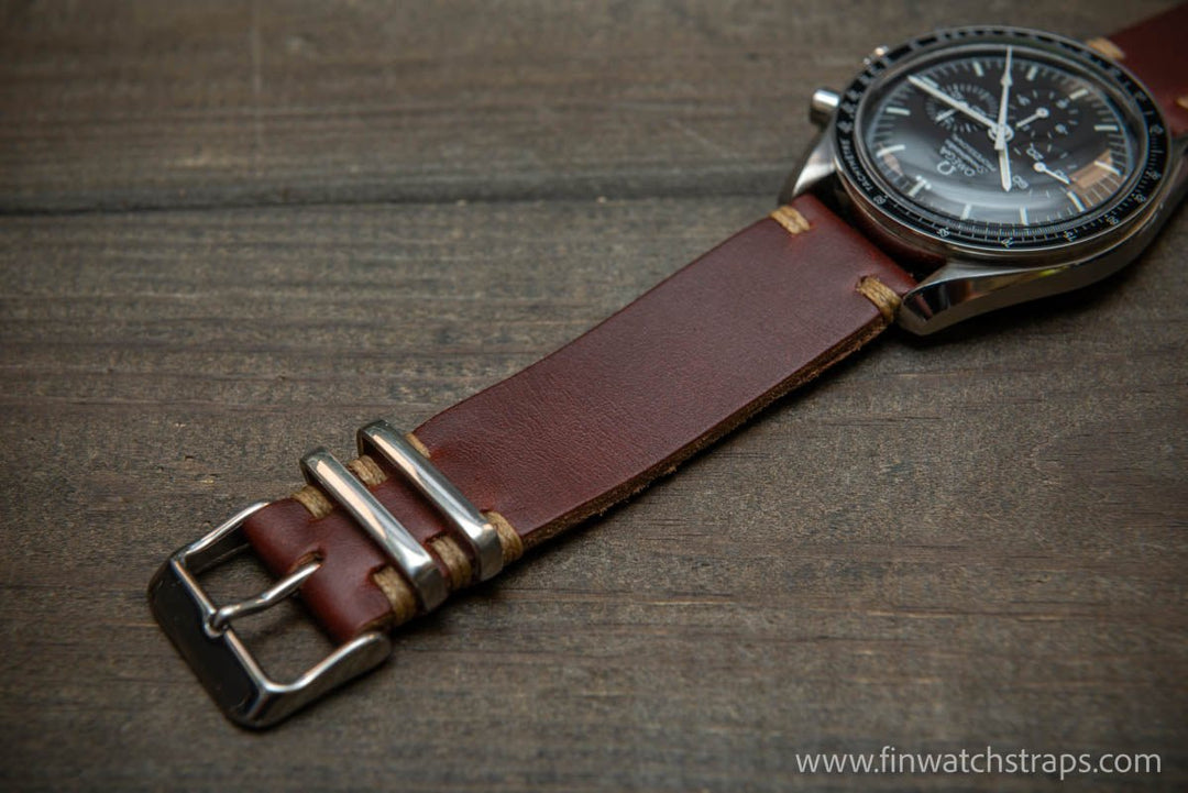 Watch strap, watch band, leather watch strap, leather watch band, finwatchstraps