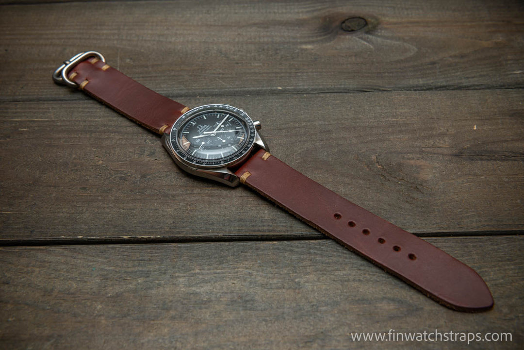 Watch strap, watch band, leather watch strap, leather watch band, finwatchstraps