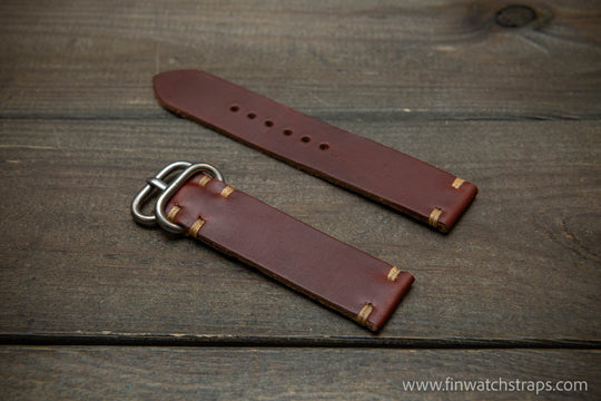 Watch strap, watch band, leather watch strap, leather watch band, finwatchstraps