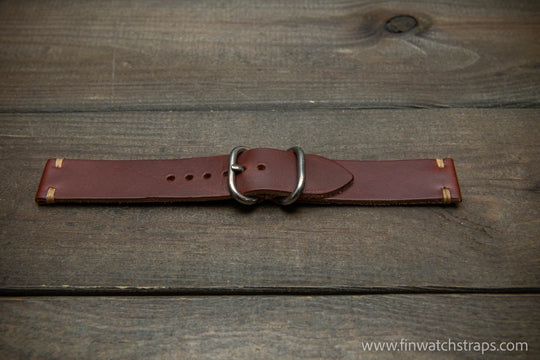 Watch strap, watch band, leather watch strap, leather watch band, finwatchstraps