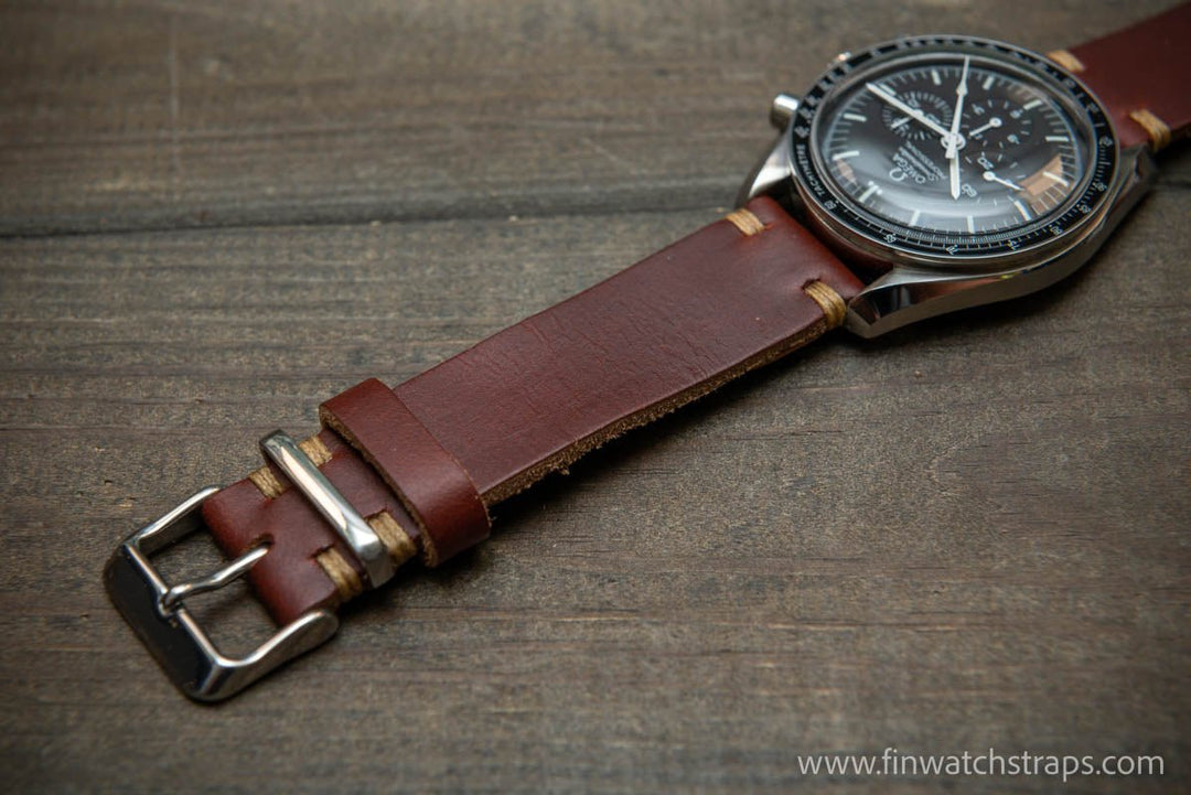 Watch strap, watch band, leather watch strap, leather watch band, finwatchstraps