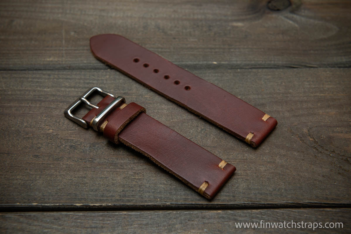 Watch strap, watch band, leather watch strap, leather watch band, finwatchstraps