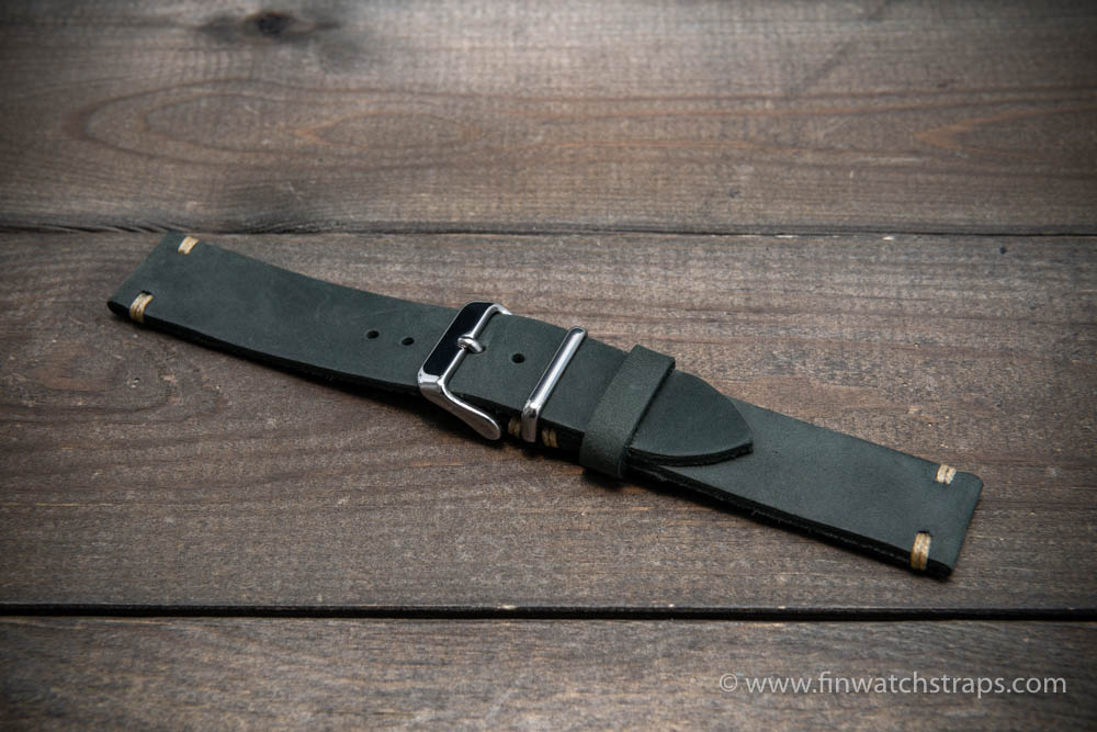 Watch strap, watch band, leather watch strap, leather watch band, finwatchstraps