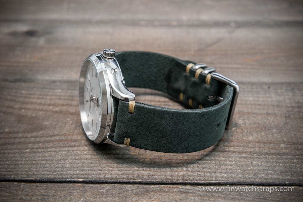 Watch strap, watch band, leather watch strap, leather watch band, finwatchstraps