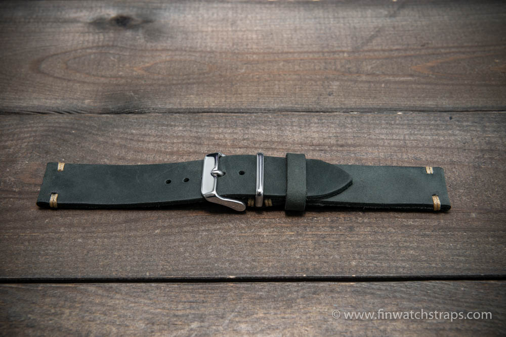 Watch strap, watch band, leather watch strap, leather watch band, finwatchstraps