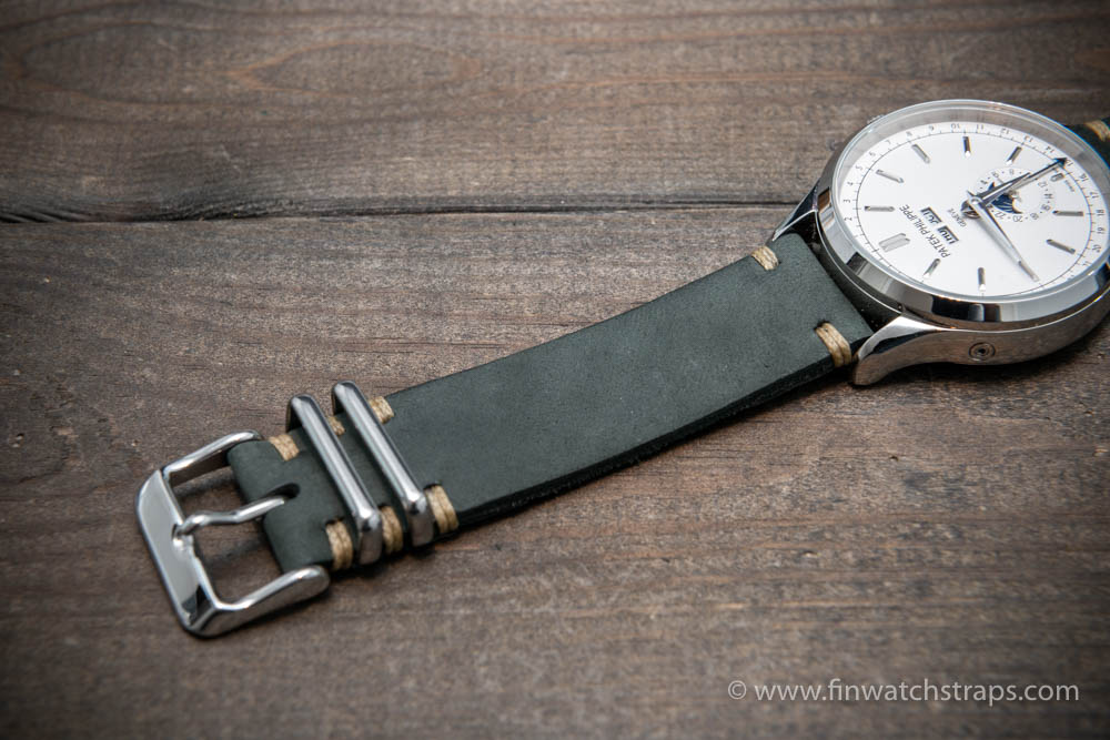 Watch strap, watch band, leather watch strap, leather watch band, finwatchstraps