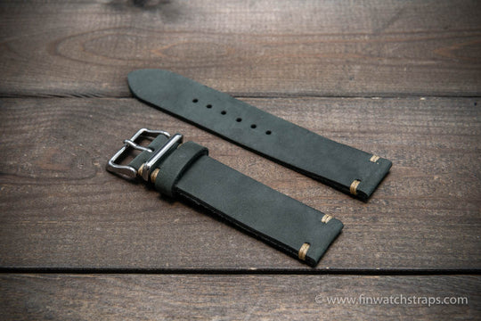 Watch strap, watch band, leather watch strap, leather watch band, finwatchstraps