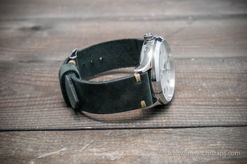 Watch strap, watch band, leather watch strap, leather watch band, finwatchstraps