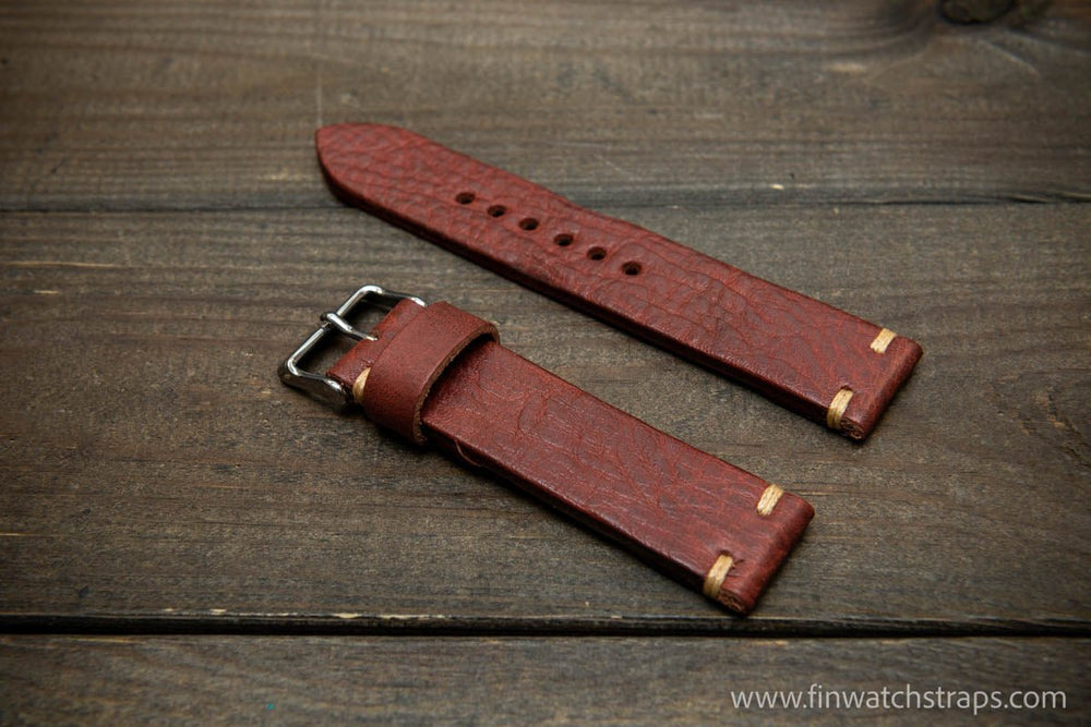 Watch strap, watch band, leather watch strap, leather watch band, finwatchstraps