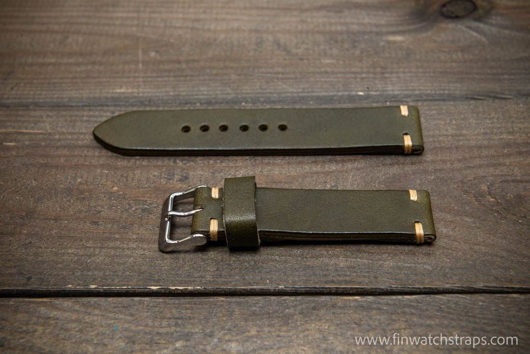 Watch strap, watch band, leather watch strap, leather watch band, finwatchstraps