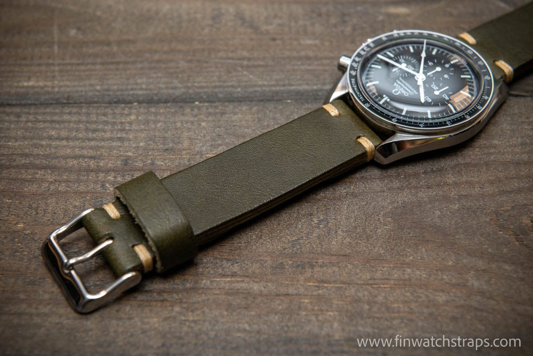 Watch strap, watch band, leather watch strap, leather watch band, finwatchstraps