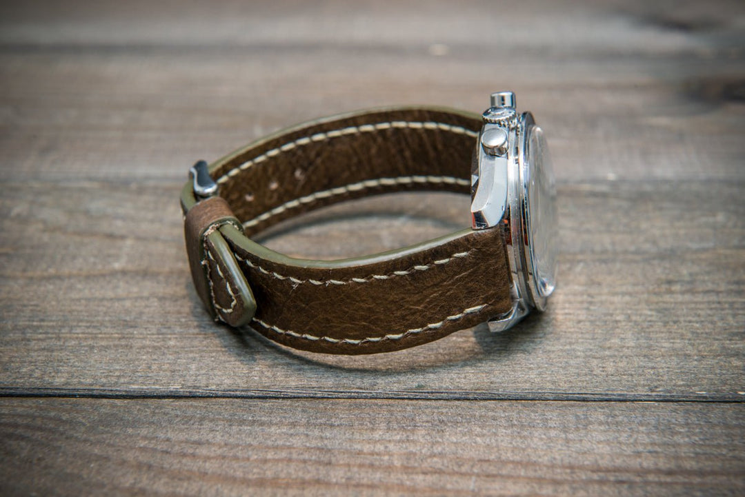 Watch strap, watch band, leather watch strap, leather watch band, finwatchstraps