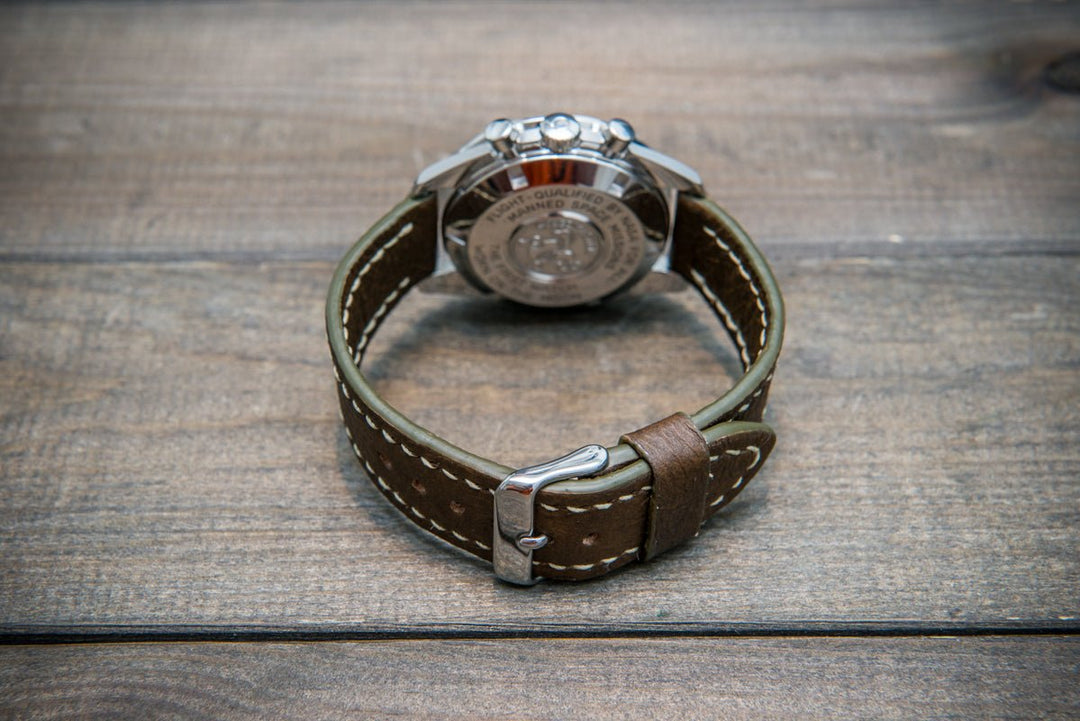 Watch strap, watch band, leather watch strap, leather watch band, finwatchstraps