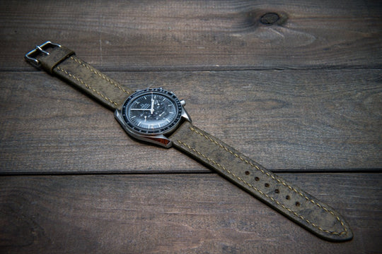 Watch strap, watch band, leather watch strap, leather watch band, finwatchstraps