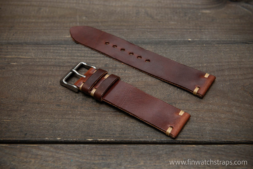 Watch strap, watch band, leather watch strap, leather watch band, finwatchstraps