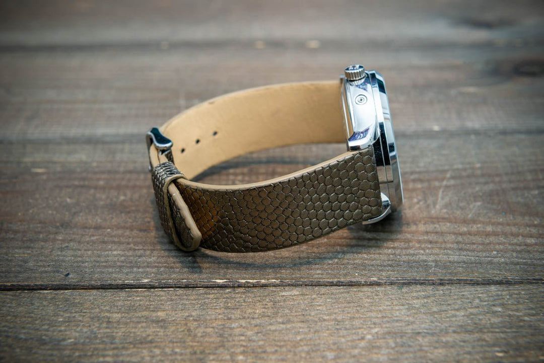 Watch strap, watch band, leather watch strap, leather watch band, finwatchstraps