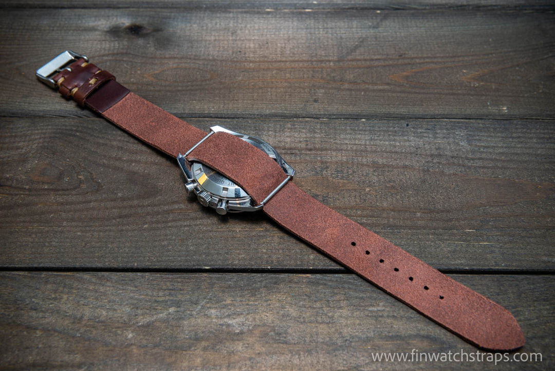 Watch strap, watch band, leather watch strap, leather watch band, finwatchstraps