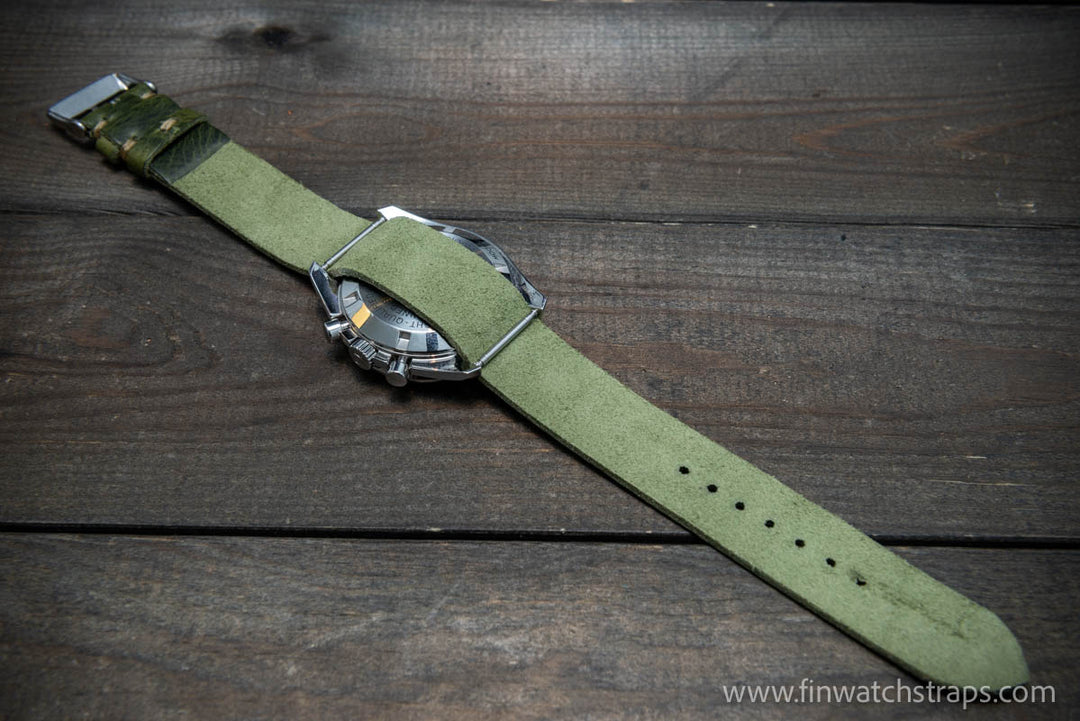 Watch strap, watch band, leather watch strap, leather watch band, finwatchstraps