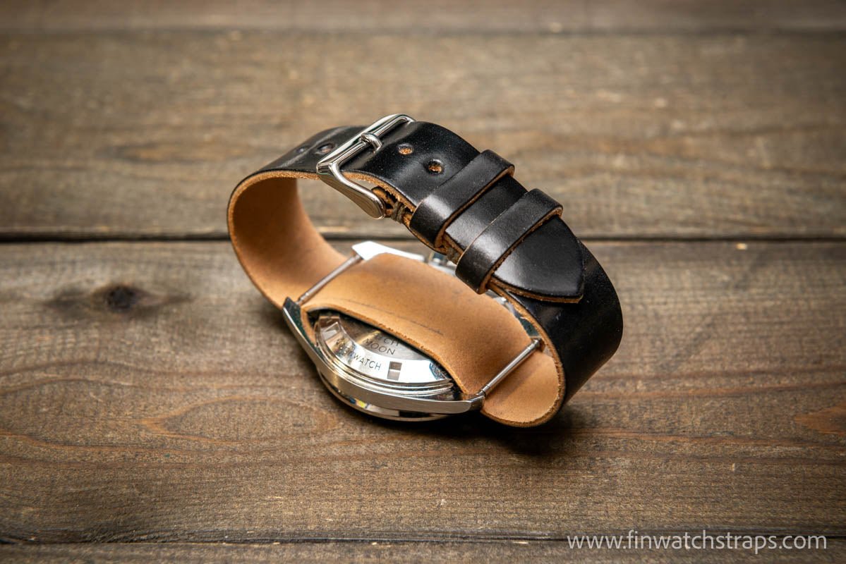 Watch strap, watch band, leather watch strap, leather watch band, finwatchstraps
