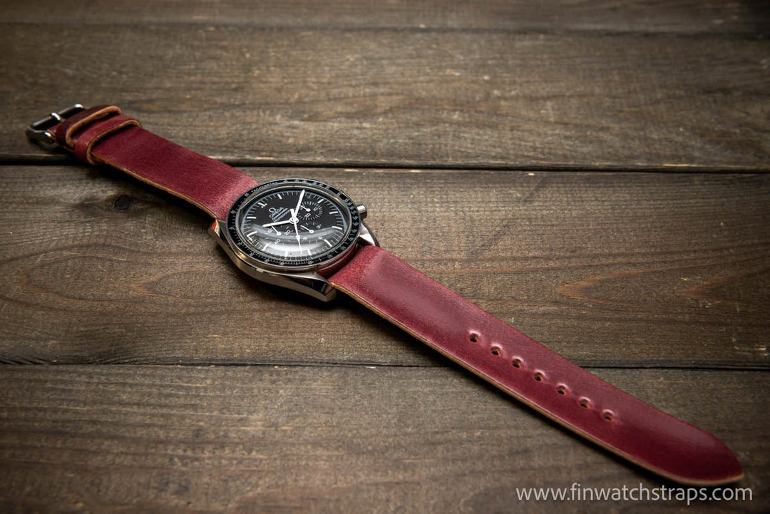 Watch strap, watch band, leather watch strap, leather watch band, finwatchstraps