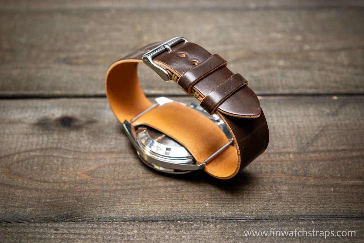 Watch strap, watch band, leather watch strap, leather watch band, finwatchstraps
