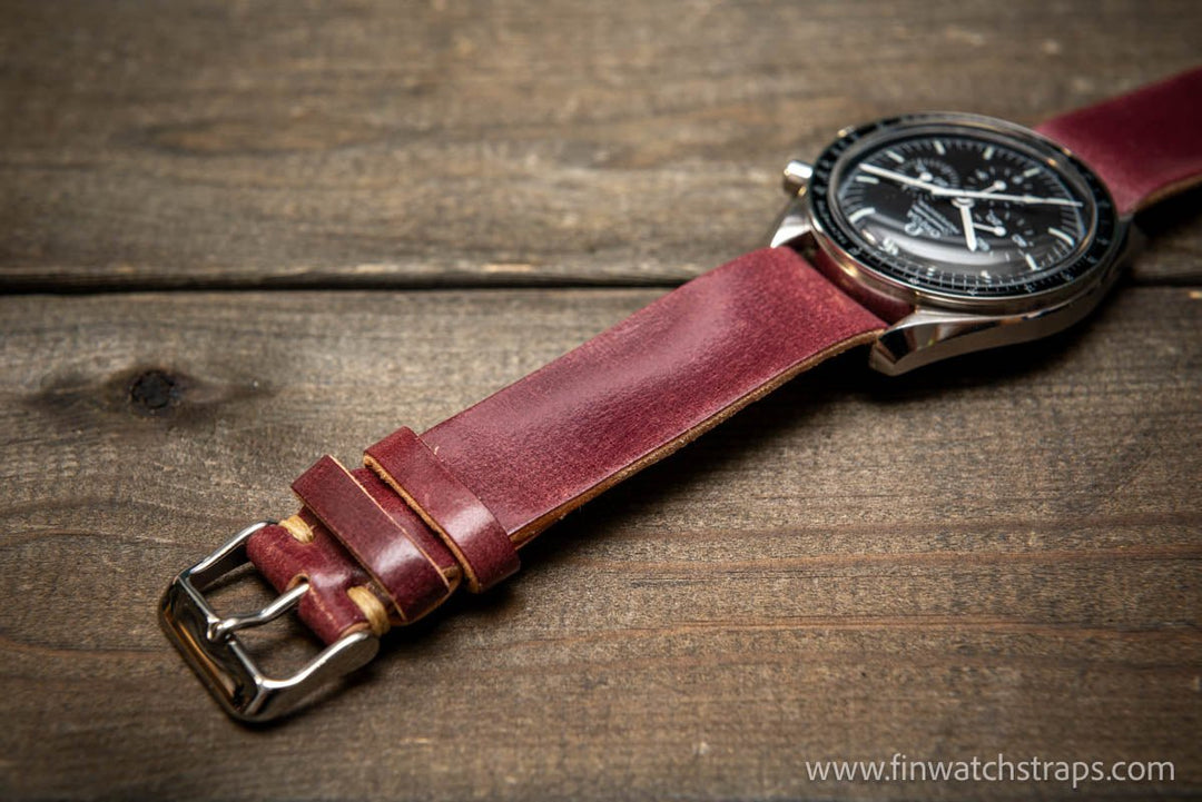 Watch strap, watch band, leather watch strap, leather watch band, finwatchstraps