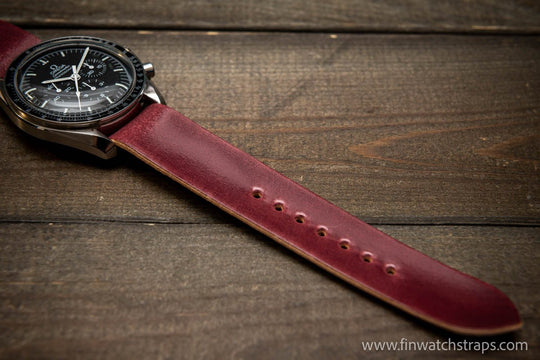Watch strap, watch band, leather watch strap, leather watch band, finwatchstraps